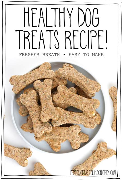 Healthy Dog Treats Recipe! • It Doesn't Taste Like Chicken