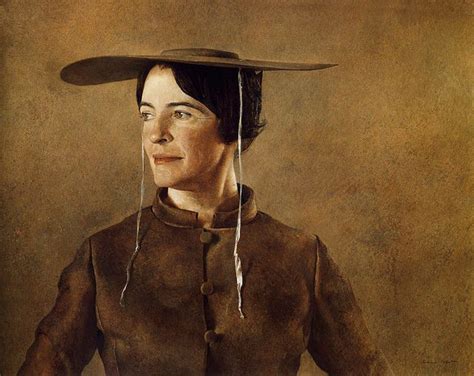 Andrew Wyeth Maga S Daughter Tempera Painting Portrait Of Wyeth