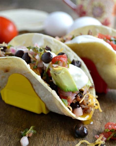 Sausage Breakfast Tacos Food Fanatic