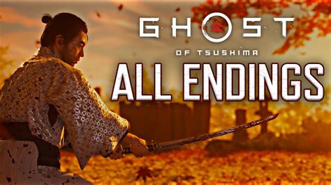 Ghost Of Tsushima Final Boss Fight All Options Endings Youtube