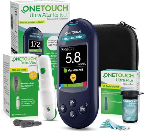 Onetouch Ultra Plus Reflect Startset Zur Behandlung Von Diabetes