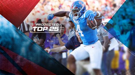 Tomorrow's Top 25 Today: Ole Miss surges up college football rankings ...