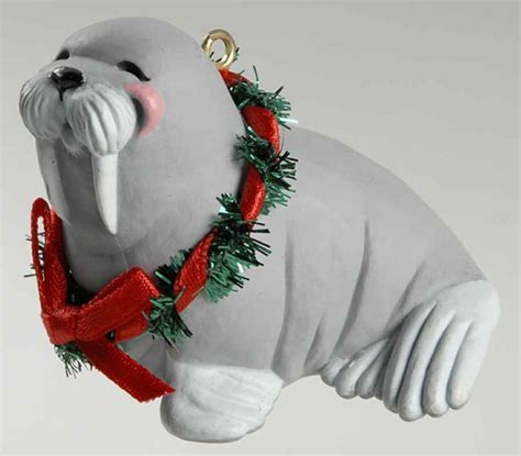 1988 Hallmark Christmas Ornaments Jolly Walrus No Box By Hallmark