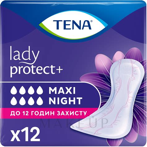 TENA Urological Pads TENA Lady Maxi Night 12 Pcs MAKEUP