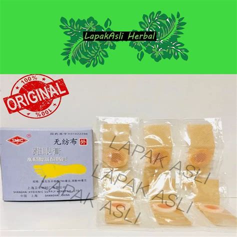 Jual Plester Obat Mata Ikan Kapalan Kutil Dll Shopee Indonesia