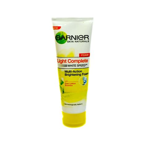 Jual Garnier Light Complete Foam 100Ml Shopee Indonesia