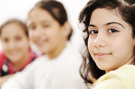 Premium Photo Happy Children Smiling And Laughing In The Classroom