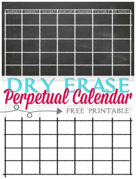 Dry Erase Calendar - U Create