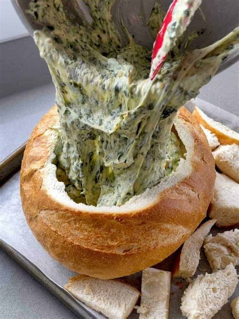 Creamy Spinach Cob loaf - VJ Cooks