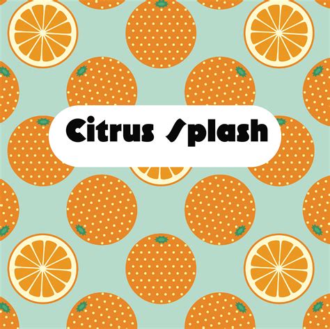 Citrus Splash On Behance