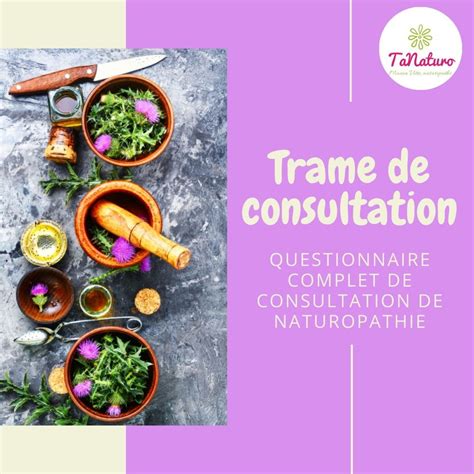 Anamnèse en naturopathie mon questionnaire de consultation