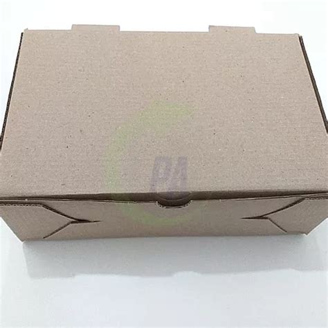 Caja Hamburguesa Packaging Kraft 50 Unidades MercadoLibre