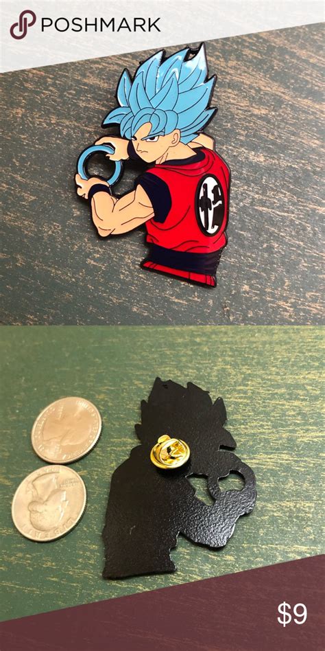 3 16 Dragon Ball Z Goku Enamel Pin Zinc Alloy Enamel Pin BUNDLE