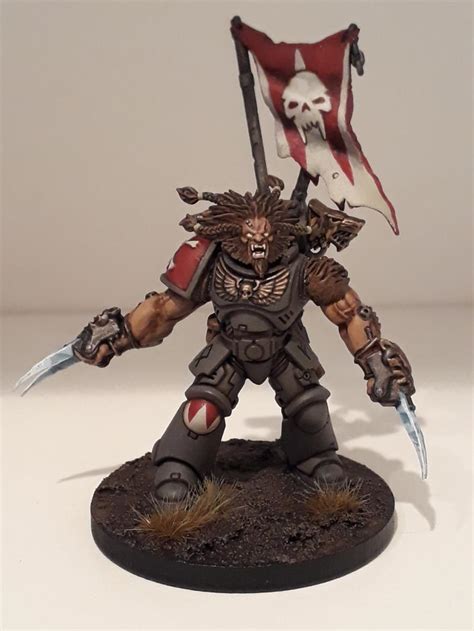 Primaris Conversion Space Wolves Wulfen Kalgrim Wulfen Pack Leader Gallery Dakkadakka