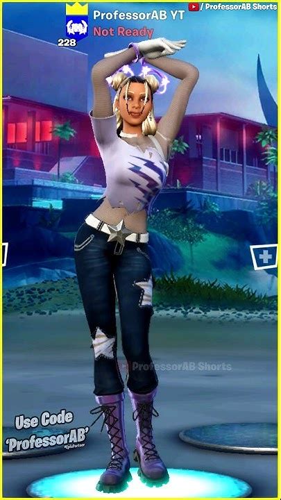 Fortnite Pump Me Up Tiktok Emote With Celeste Starshine Skin Thicc 🍑😘😜😍