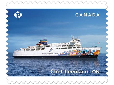 Postal Stamps Honouring Canadian Ferries Released By Canada Post