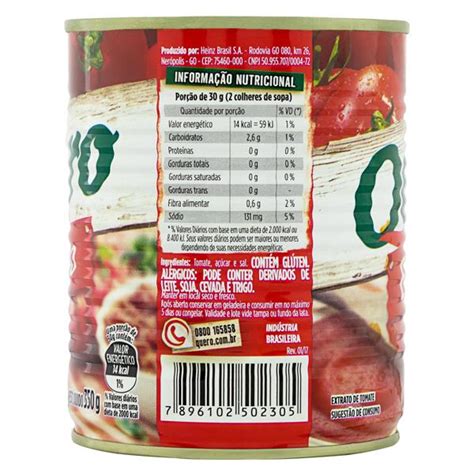 Extrato De Tomate Quero Lata 350g Super MIX