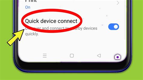 What Is Quick Device Connect In Android Phone Youtube