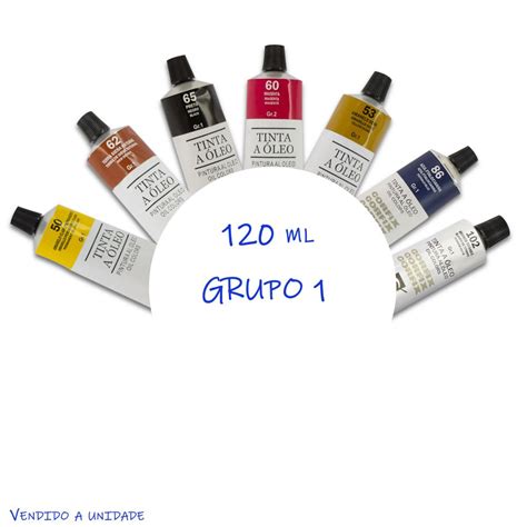 Tinta Óleo 120ml G1 Corfix