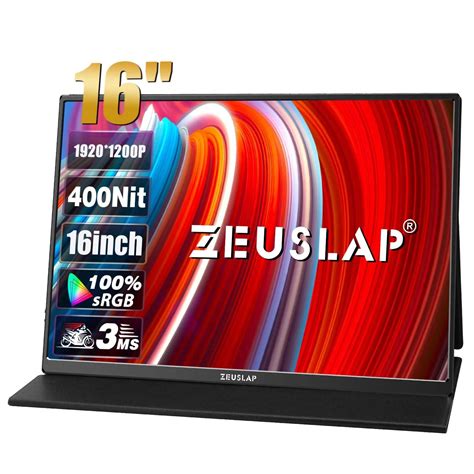 Buy Zeuslap P Portable Monitor Srgb P Ips Screen Online