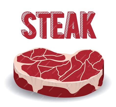 Premium Vector Steak House Concept With Meat Design