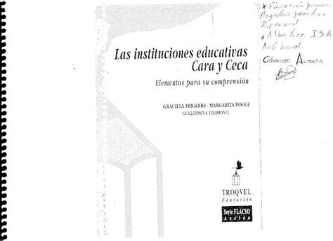 PDF Las Instituciones Educativas Caray Ceca Las Institllciones