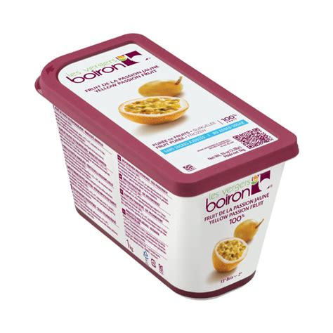 Les Vergers Boiron Puree Passion Fruit EURO USA