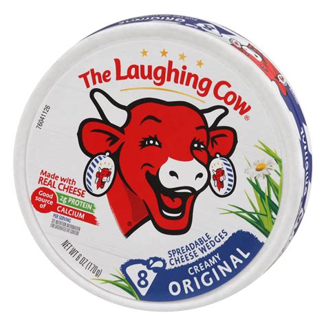 The Laughing Cow Creamy Original Spreadable Cheese 6 Oz Hy Vee