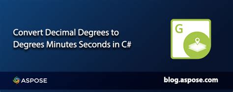 Convert Decimal Degrees To Degrees Minutes Seconds In C Latitude