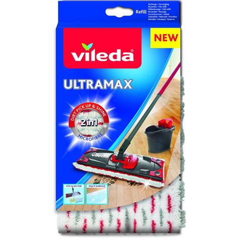 Vileda Ultramax Recharge Microfibre En Recharge Pas Cher Auchan Fr