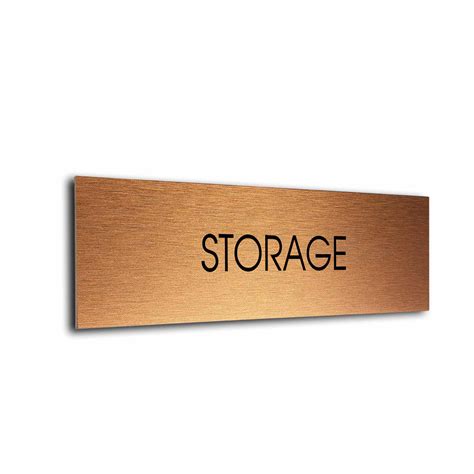 Storage Door Sign. Clearly label every room in your facility with our ...