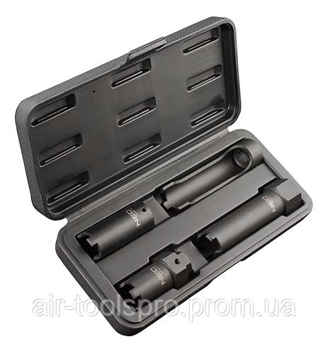 Головки зубчатые для дизельных форсунок 1/2", набор 4 шт, NEO TOOLS (ID ...