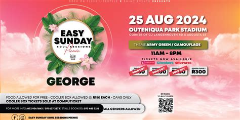 Easy Sunday Soul Sessions Picnic George Computicket Boxoffice