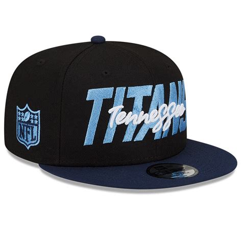 Men S Tennessee Titans New Era Black Navy Nfl Draft Fifty