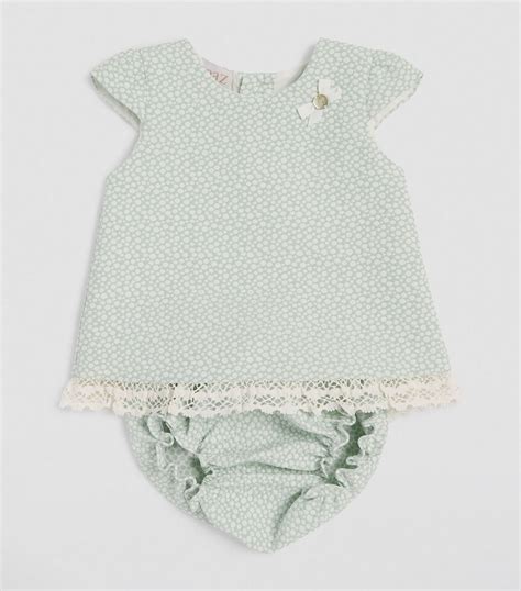 Paz Rodriguez Bow Detail Dress And Bloomers Set 1 24 Months Harrods US