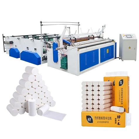 Fully Automatic Toilet Paper Making Machine Toilet Paper Roll Slitting