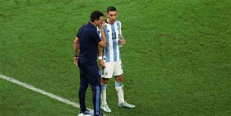 Scaloni Habló Sobre Las Amenazas A Di María Y Lo Confirmó Como Titular