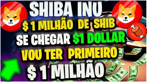 1 00 SHIBA INU HOJE 1 MILHAO DE DOLAR NO SEU BOLSO SHIBARIUM YouTube