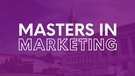 All About Masters In Marketing