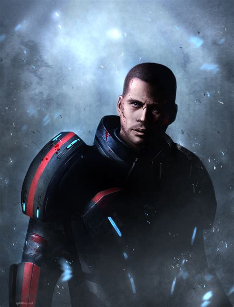 Шепард Shepard Me Art Mass Effect фэндомы картинки гифки