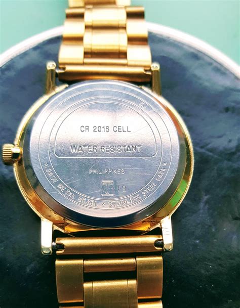 A. A. Timepieces : ACQUA Quartz Watch Time and Date, Water Resistant