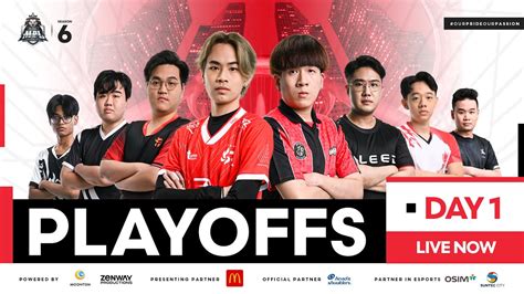 MPL SG Season 6 Playoffs Day 1 YouTube