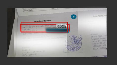 Sbi Cif Number Meaning How To Find It Online Offline Sms And Phone Calls Banking Vista