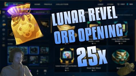 X Lunar Revel Orb Opening League Of Legends Youtube