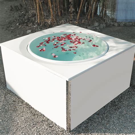 Above Ground Hot Tub Cocoon St Swiss Thai Water Solution Coltd Square 6 Person 4 Seater