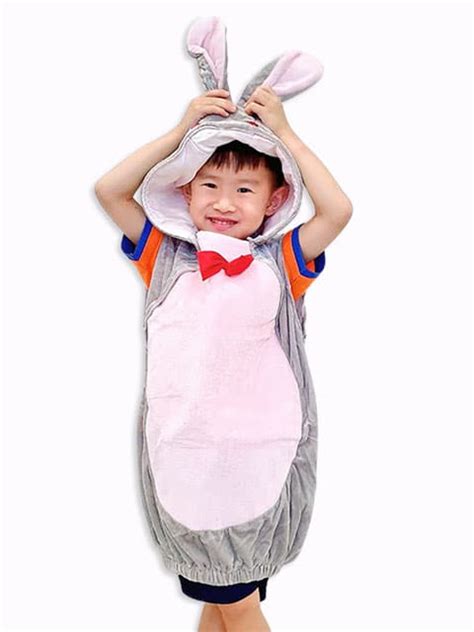 Grey Bunny Costume • Costume Shop Singapore