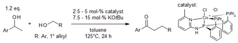 Selective Ketone Formations Via Cobalt Catalyzed Alkylation Of