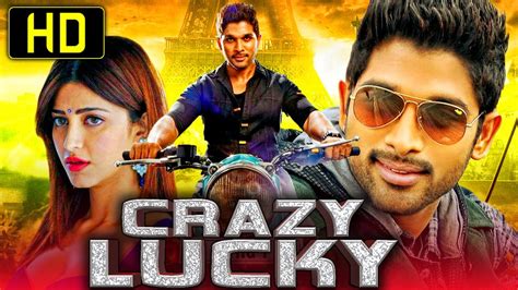 Crazy Lucky Hd Allu Arjun Blockbuster Hindi Dubbed Movie Shruti