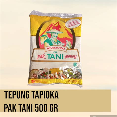 Jual Tepung Tapioka Kanji Tani Gunung Gr Shopee Indonesia