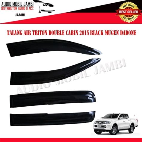 Jual DOOR VISOR TALANG AIR PINTU MOBIL TRITON ALL NEW DOUBLE CABIN